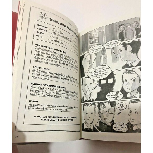 Study Hall of Justice (DC Comics: Secret Hero Society #1)  - VERY GOOD - Picture 10 of 11